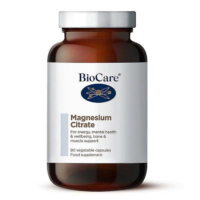 Biocare Magnesium Citrate Vegicaps 90 (19690) on Productcaster.