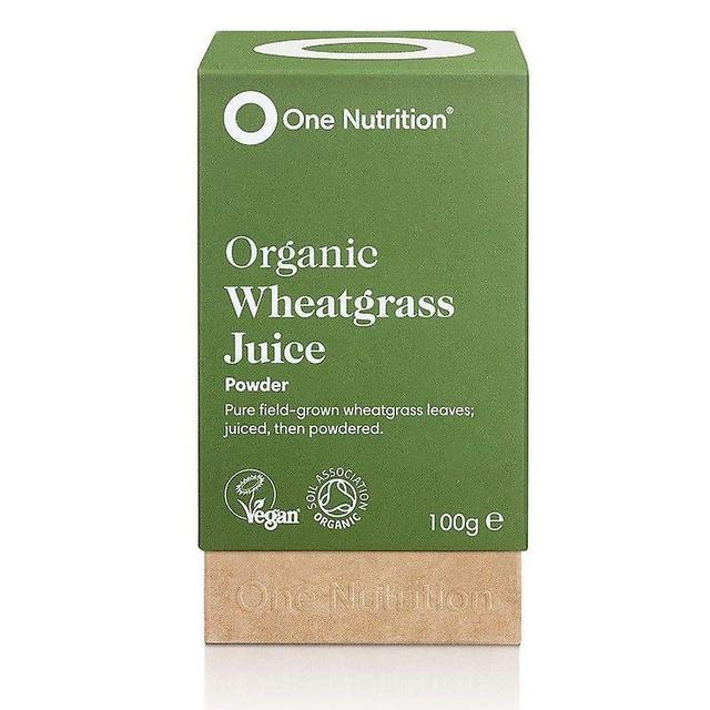 One Nutrition Wheatgrass Juice Powder 100g (ONE023) on Productcaster.