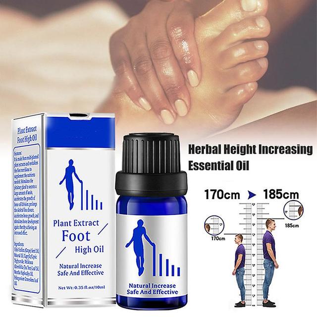 Vorallme Increase Height Essential Oil Grow Taller Conditioning Body Promote Bone Growth Herbal Oils Soothing Foot Massage Oil 5 pcs on Productcaster.