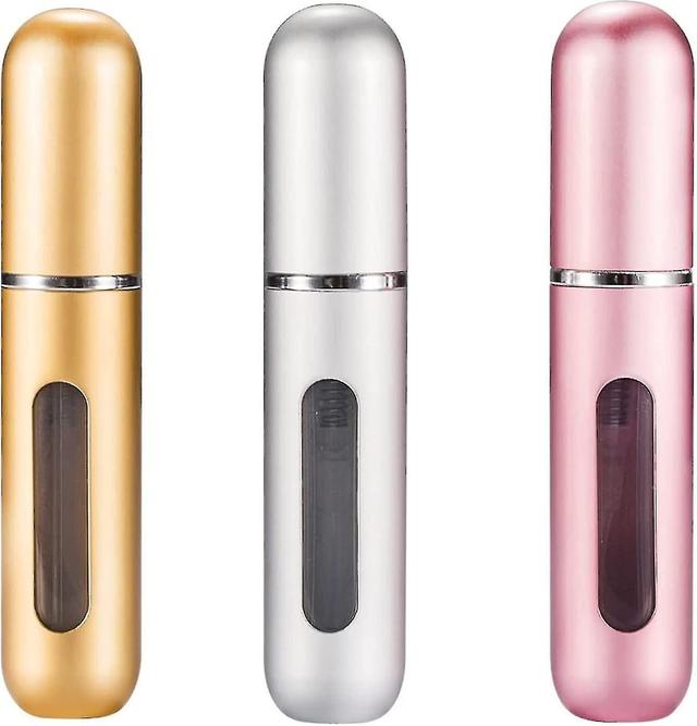 Perfume Atomiser, Pack Of 3, 5 Ml, Refillable Empty Travel Perfume Atomiser, Refillable Perfume Bott on Productcaster.