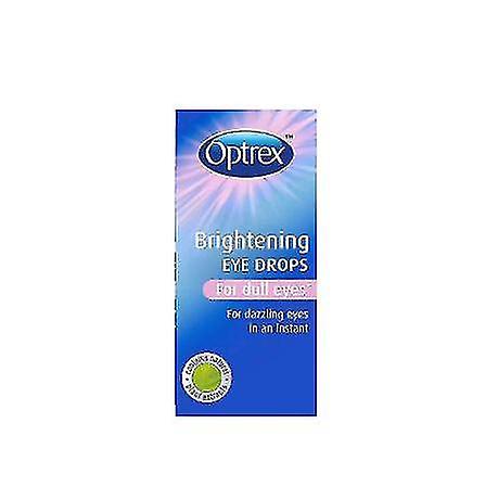 1x Optrex Brightening Eye Drops Refreshes Dull Eyes Natural Plant Extract 10ml on Productcaster.