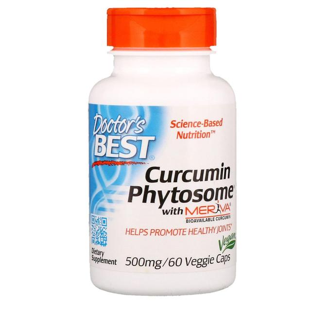 Doctor's Best Doctor's Mejor, Fitosoma de curcumina con Meriva, 500 mg, 60 gorras vegetarianas on Productcaster.