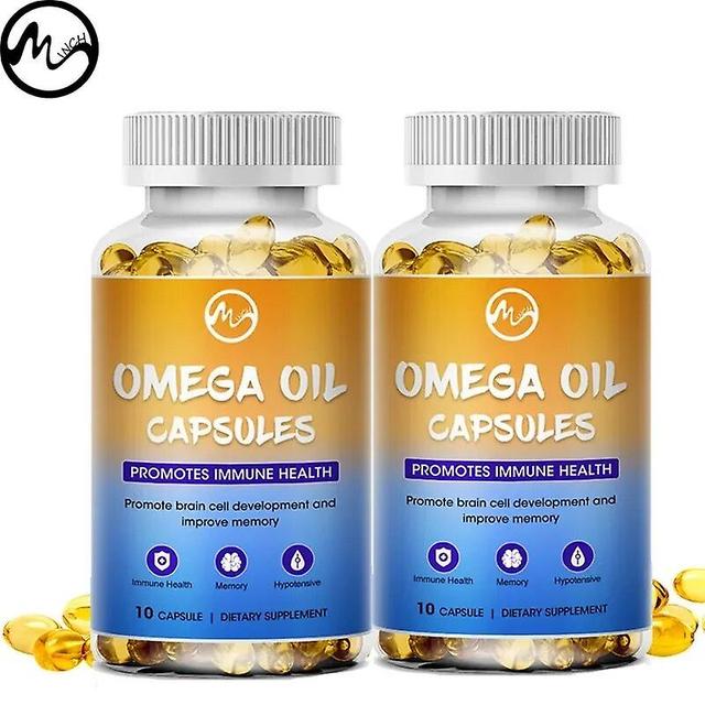 Olej rybny Omega3 z kapsułkami DHA 1400 mg Najlepszy żel z olejem rybnym o potrójnej mocy Suplement zdrowotny dla dorosłych Bezglutenowy TIB TIB . ... on Productcaster.