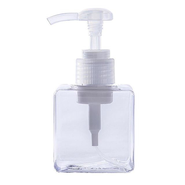 Wilitto 100/250/450ml Press Type Empty Transparent Multiple Capacities Lotion Bottle Shampoo Refillable Storage Bottle 250ml on Productcaster.