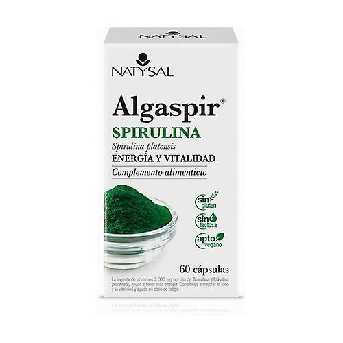 Natysal Algaspir (Spirulina) 60 capsules on Productcaster.