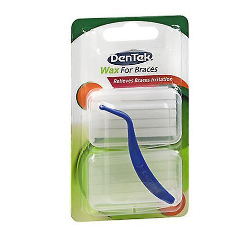 Dentek Wax For Braces, Twin, Mint 1 each (Pack of 1) on Productcaster.