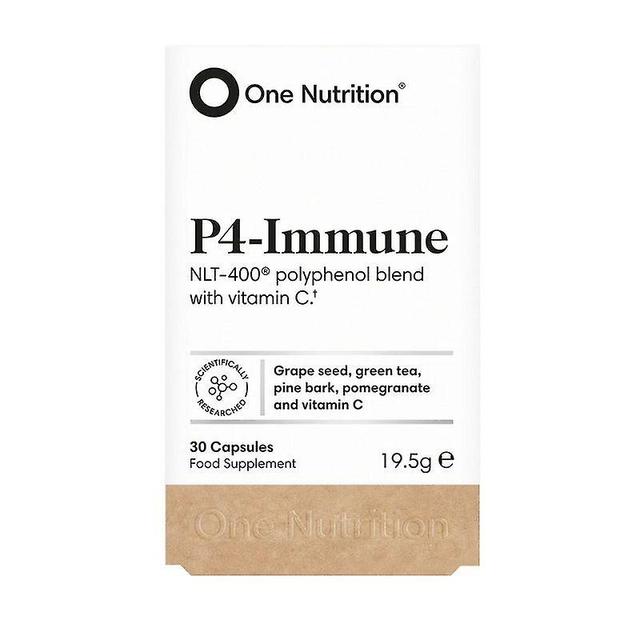 One Nutrition P4-Immune Capsules 30 (ONE031) on Productcaster.