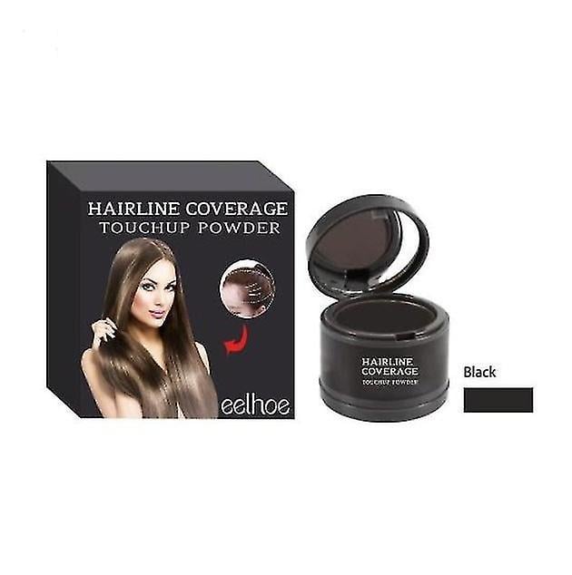 Root Cover Up & Hairline Powder For Thinning Hair - Touchup Powder Black on Productcaster.