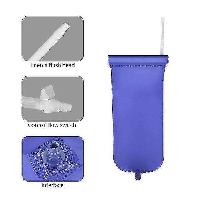 Enema Bag Colon Cleanse Kit - Reusable Colonic Kit, Enema Irrigator Shower For Coffee And Water Colon Cleansing, Douche For Men Women on Productcaster.