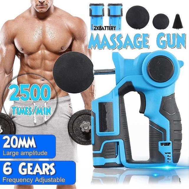 7500 /min Massa Gun Sporttherapie Massar Stimulator Schmerzlinderung Sha Massar on Productcaster.