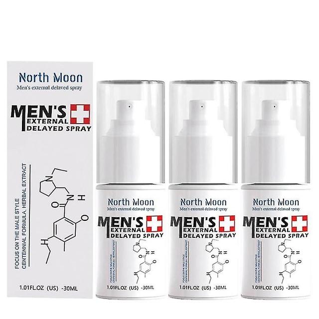 1-3pcs Mens Spray Boxed Improve Frigidity Easy To Absorb Antibacterial Increase Libido Private Care Spray Liquid Increase Hardness 30ml on Productcaster.