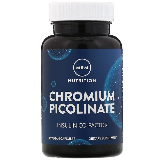 MRM, Nutrition, Chromium Picolinate, 200 mcg, 100 Vegan Capsules on Productcaster.