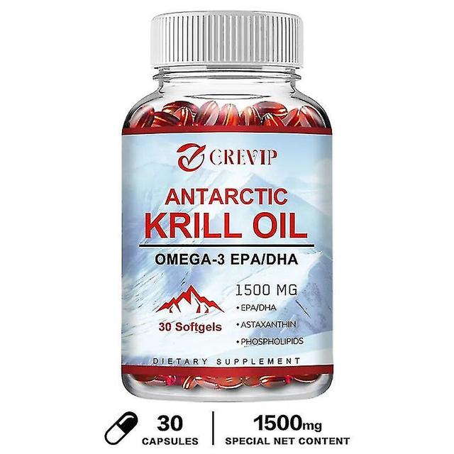 Vorallme Antarctic Krill Oil - Contains Omega-3, Epa And Dha 30 Capsules on Productcaster.