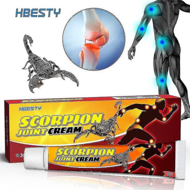 Hbesty Scorpion Cream Relaxing Meridians And Activating Collaterals Health Care Cream Tendon Sheath And Muscle Relaxing on Productcaster.