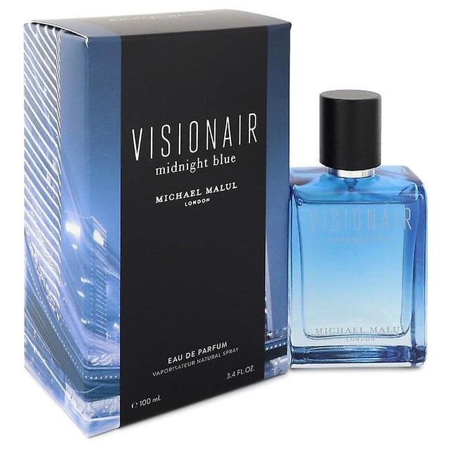 Visionair midnight blue eau de parfum spray by michael malul 3.4 oz eau de parfum spray on Productcaster.