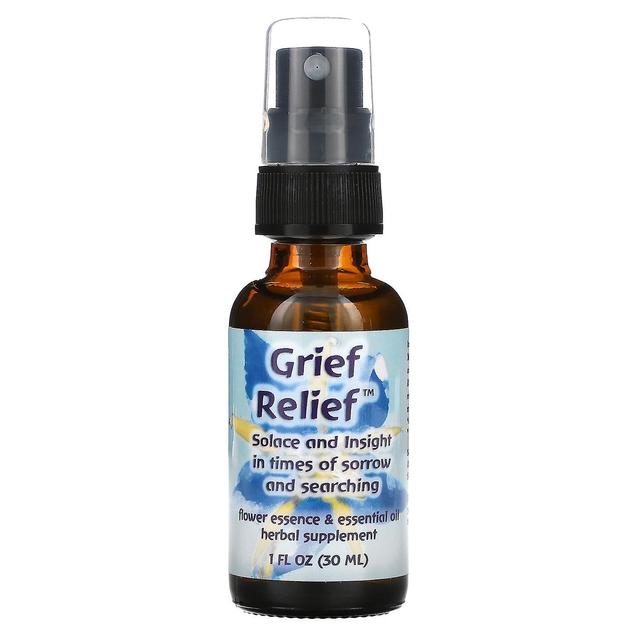 Flower Essence Services, Grief Relief, Flower Essence & Essential Oil, 1 fl oz (30 ml) on Productcaster.