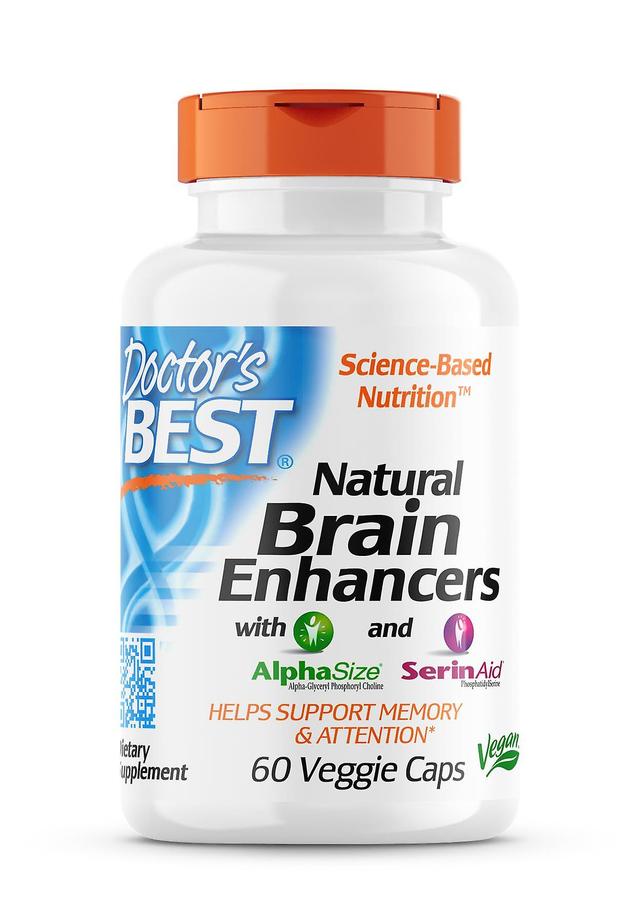 Doctor's Best Natural Brain Enhancers with AlphaSize and SerinAid, 60 Veggie Capsules on Productcaster.