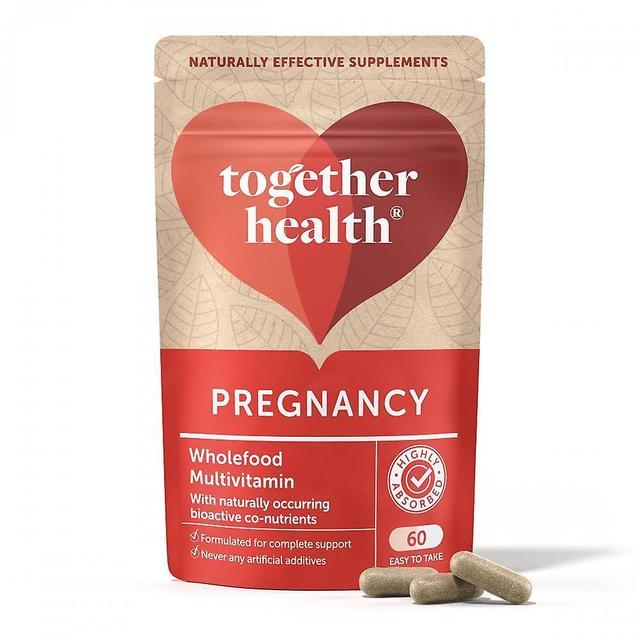 Together Health Tillsammans hälsa graviditet wholefood multivitamin 60-talet on Productcaster.