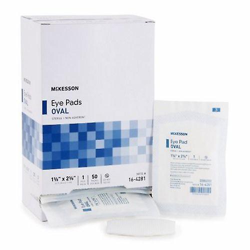 McKesson Eye Pad 1-5/8 X 2-5/8 Inch, Count of 1 (Pack of 1) on Productcaster.