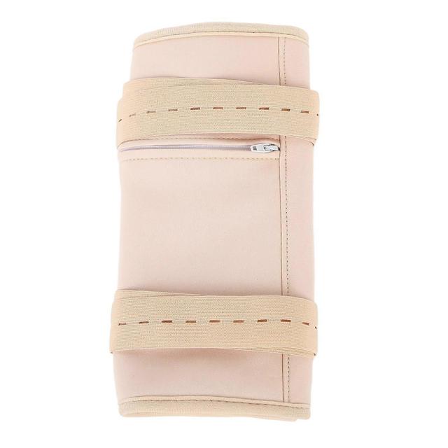 Adjustable Ergonomic Castor Oil Wrap for Liver Detox and Sleep - Reusable Soft Compress, Khaki on Productcaster.