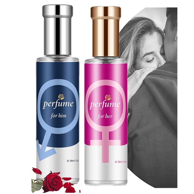 Fongwan Cupid Hypnosis Cologne For Men & Women, Long Lasting Romantic Lure Her Cologne Perfume, Make Her Fall In Love With You 1Pcs man and 1Pcs lady on Productcaster.