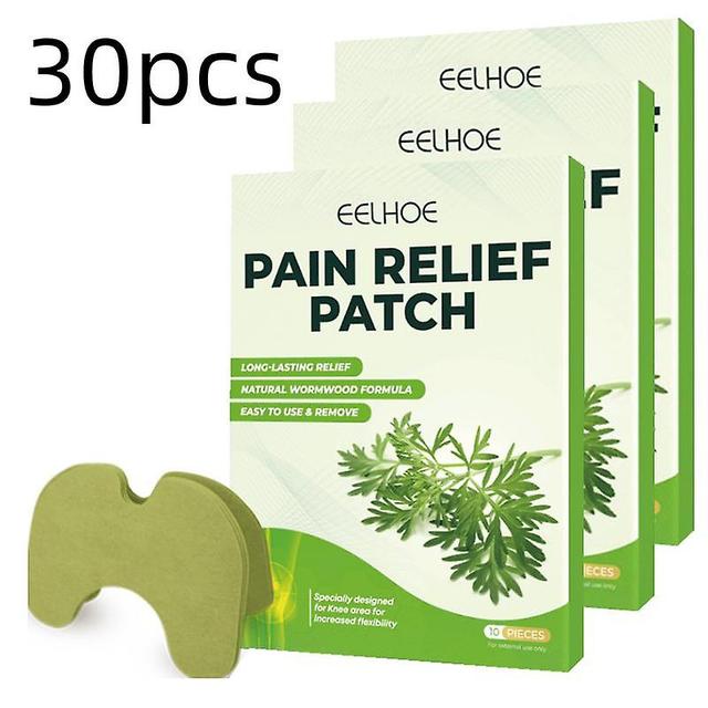 30pcs Knee Joint Pain Plaster Chinese Wormwood Extract Sticker For Joint Ache Arthritis Rheumatoid Pain Relief Patch on Productcaster.