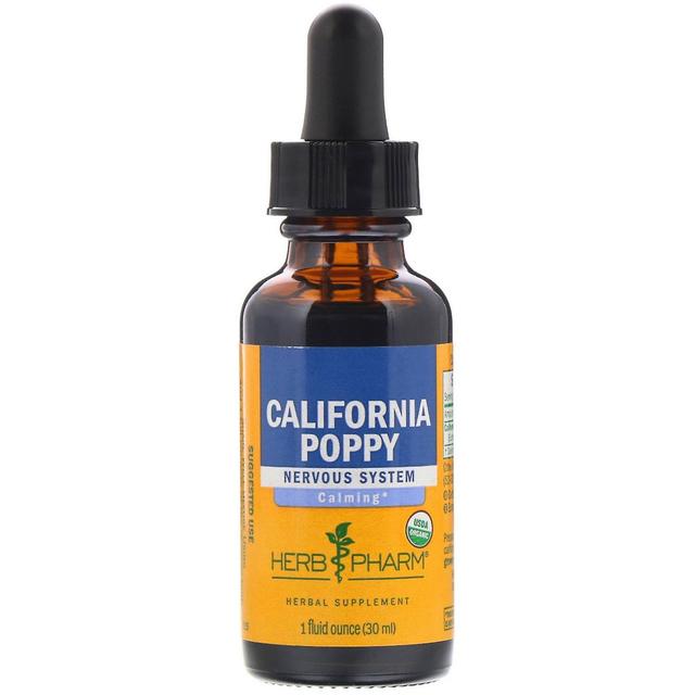 Herb Pharm, California Poppy, 1 fl oz (30 ml) on Productcaster.