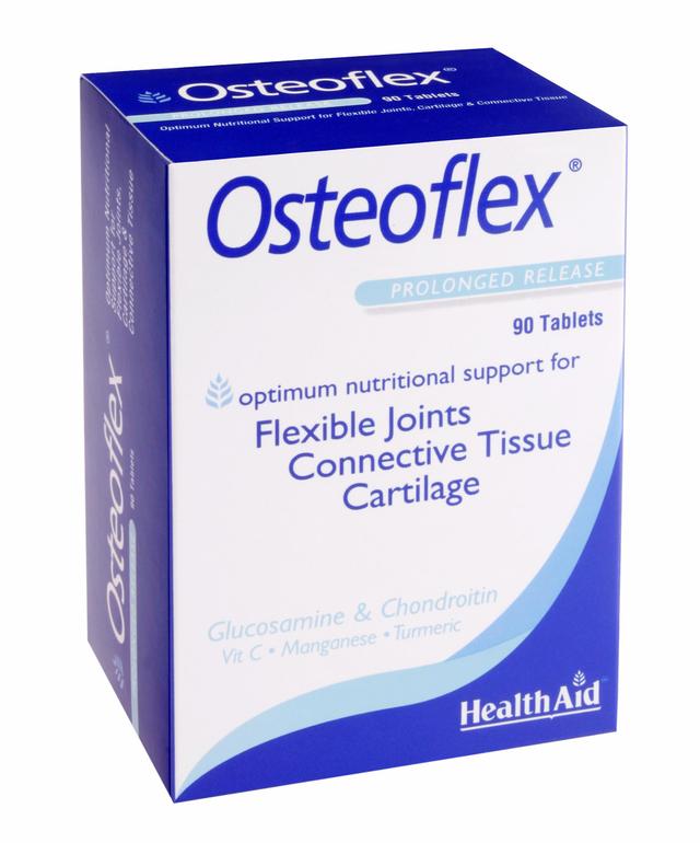 Health Aid Osteoflex (Glucosamine Chondroitin Vit, Manganese Turmeric), 90 Tabs on Productcaster.