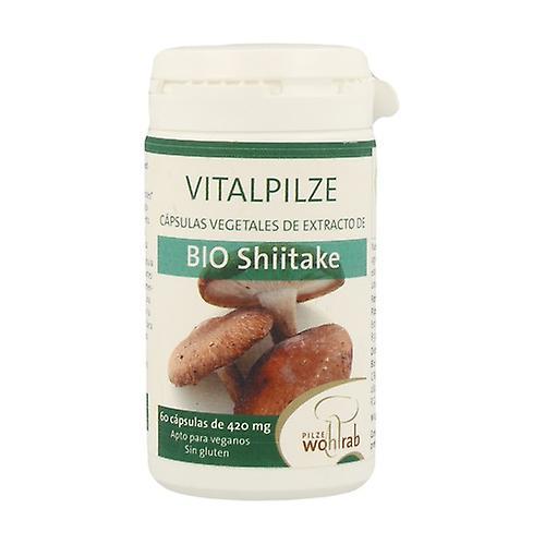 Pilze Wohlrab Shiitake Bio 60 kapsler på 420mg on Productcaster.