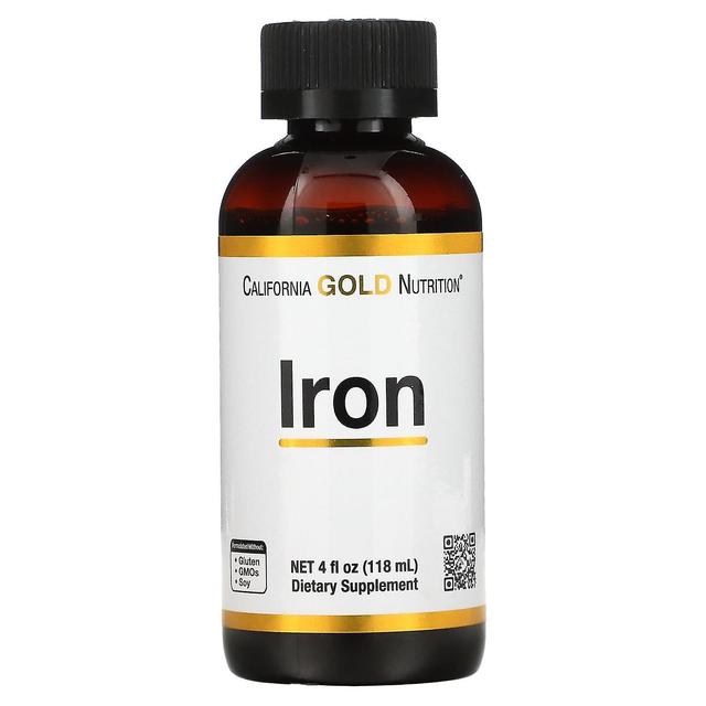 California Gold Nutrition, Ferro, 4 fl oz (118 ml) on Productcaster.