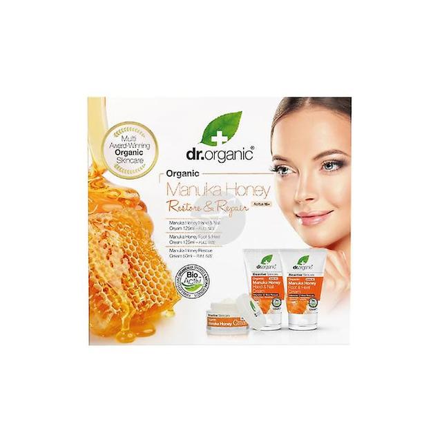 Dr Organic Dr. organic manuka honey restore & repair set on Productcaster.