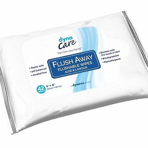 Dynarex Flushable Personal Wipe, Anzahl von 12 Stück (1er-Pack) on Productcaster.