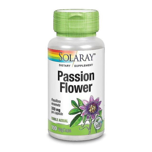 Solaray Passionsblume 350mg Vegicaps 100 (10978) on Productcaster.