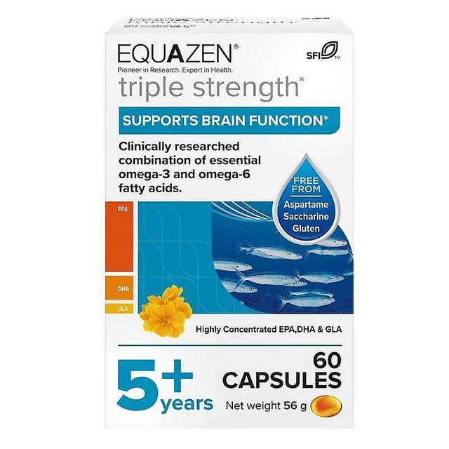 Equazen Triple Strength Capsules 60 on Productcaster.