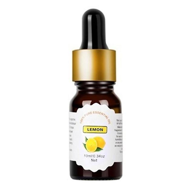 12 Styles Essential Oil Relieve Stress Natural Water-soluble Flower Fruit Aromatherapy 02 lemon on Productcaster.