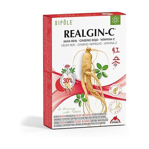 Bipole Realgin C vitamin C and royal jelly 20 ampoules of 10ml on Productcaster.