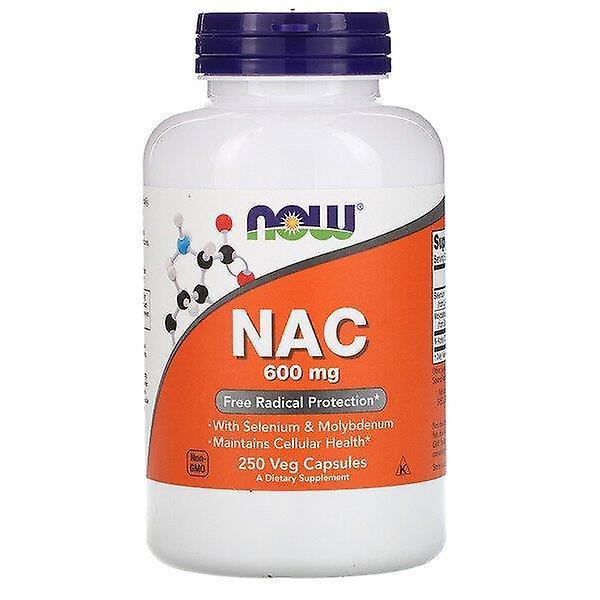 Now Foods, NAC, 600 mg, 250 Vegetarisch Capsules on Productcaster.