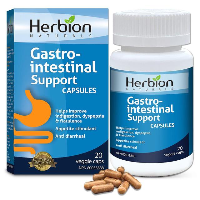 Kapsula na podporu gastrointestinálneho traktu Herbion Naturals on Productcaster.