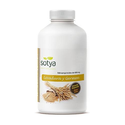 Sotya Brewer's Yeast and Wheat Germ 550 tablets of 600mg on Productcaster.