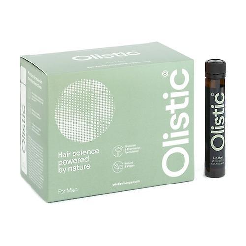 Olistic 100% natural hair loss treatment for men 28 ampoules on Productcaster.