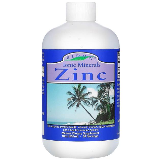 Eidon Mineral Supplements, Zinco, 18 oz (533 ml) on Productcaster.