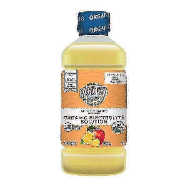 Earth's best organic electrolyte solution, apple orange, 33.8 oz on Productcaster.