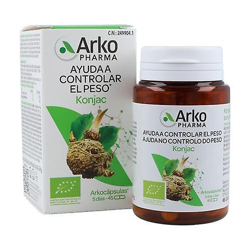 Arkopharma Arkocapsules glucomannan (konjac) bio 45 capsules on Productcaster.