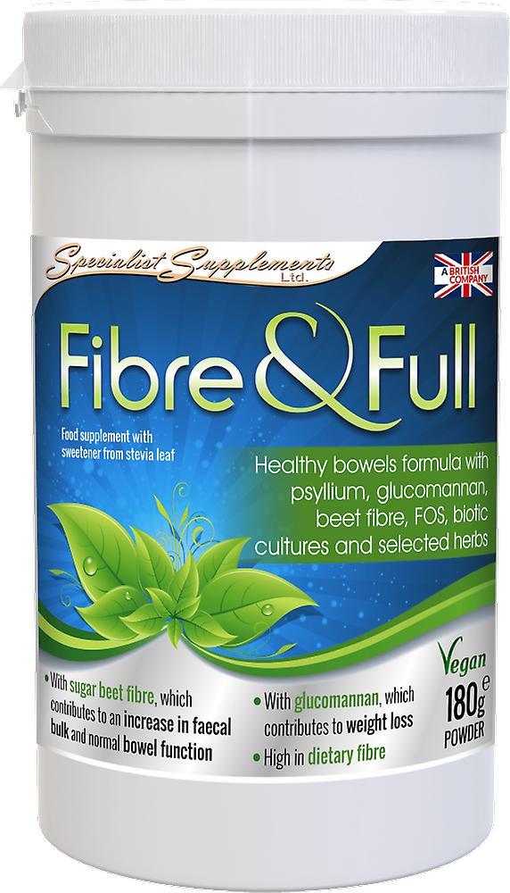 Specialist supplements fibre & full 180g on Productcaster.