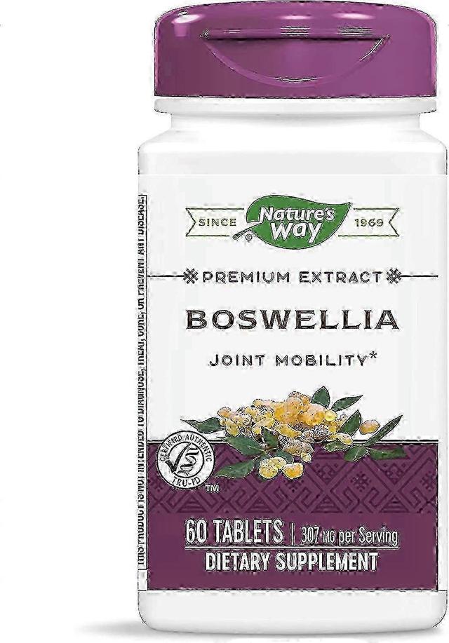 Nature's Way Luonnon tapa boswellia standardoitu, tabletit, 60 ea on Productcaster.