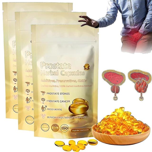 Yuanxi Prostate Natural Herbal Capsules Save Prostate Health Pro, Prostate Health Reclaim Vitality Prostate Natural Herbal Capsules 21pcs on Productcaster.