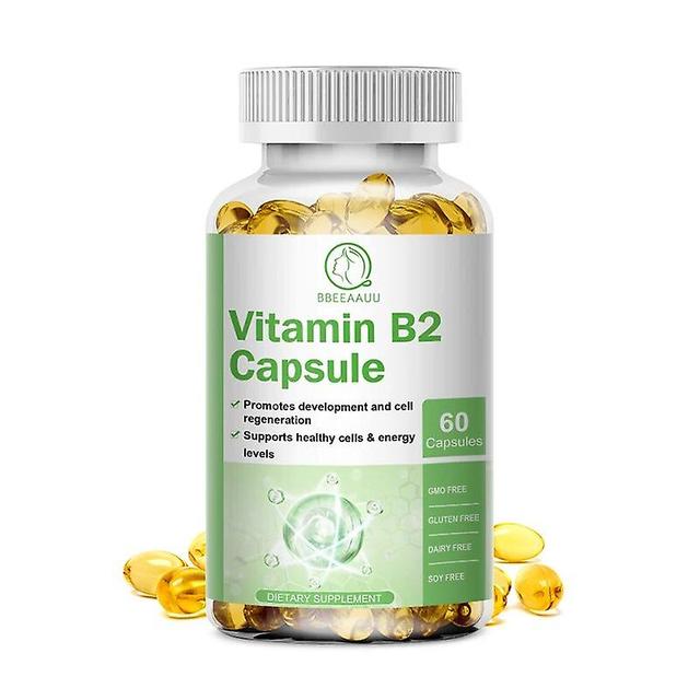 Tib 300mg Vitamin B2 Capsule For Inflammation Oral Ulcers People Eyes Vision Health Skin And Nail Health Healthy Food Tib 60pcs on Productcaster.