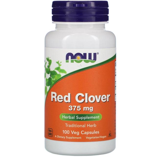 Now Foods, Red Clover, 375 mg, 100 Veg Capsules on Productcaster.