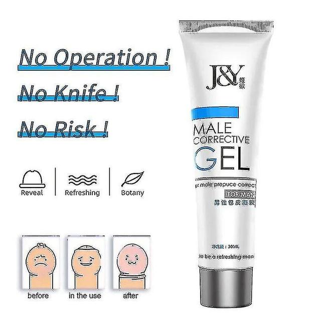 Prépuce Mâle Phimosis Correction Soins Gel Tête Physique Prépuce Améliorer Liquide Pour L’homme Plan Naturel 1pcs on Productcaster.