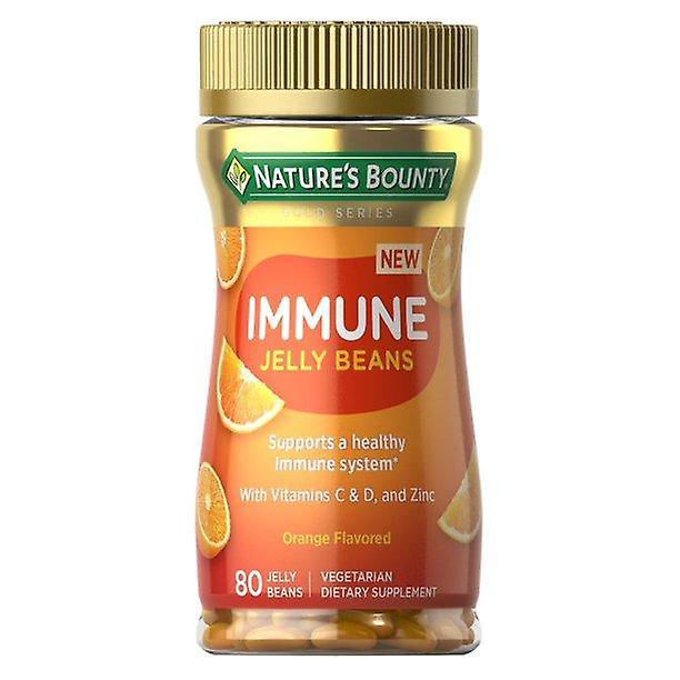 Natures Bounty Naturens dusør immune gelé bønner, C-vitamin til immunstøtte, orange smag, 80 ct on Productcaster.